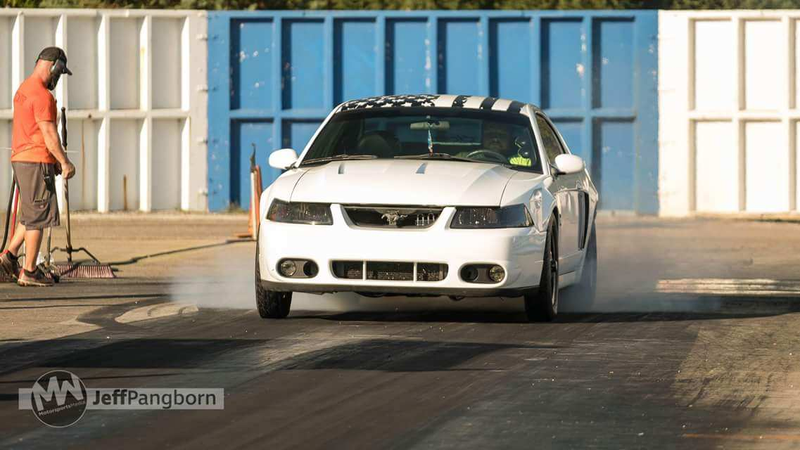 Turning rubber into smoke, this car excels at this